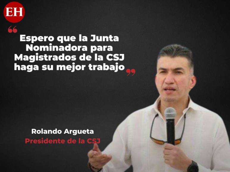 Las frases de Rolando Argueta sobre si la CSJ respondió a intereses de JOH