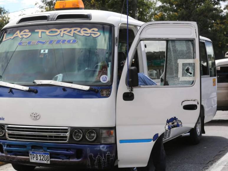 “Terror creciente”, otro ataque contra rubro transporte en Tegucigalpa