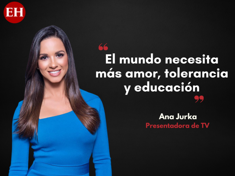 “El mundo necesita más amor, tolerancia y educación”: Las 18 frases de Ana Jurka, el rostro catracho de Telemundo