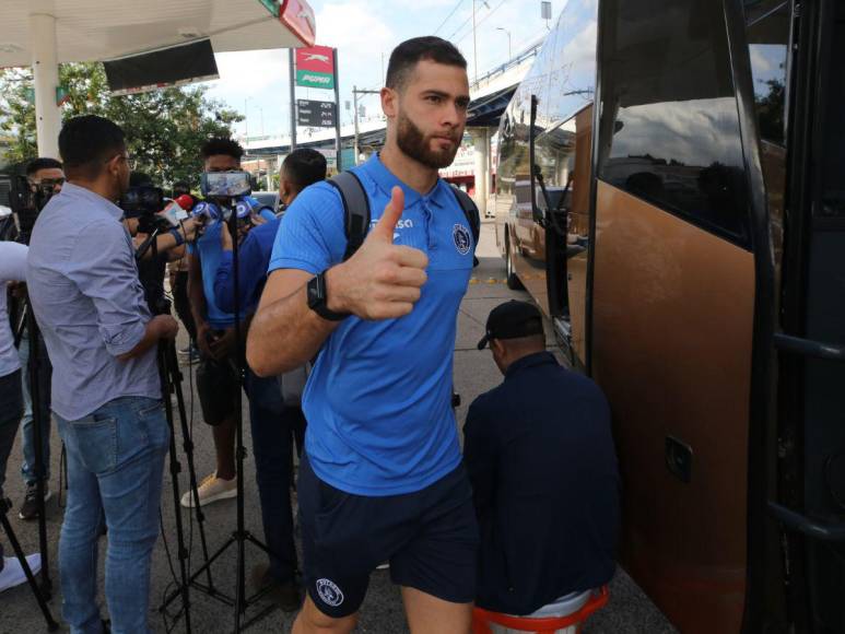 Fotos: Motagua rumbo al partido de ida con Olancho en el Apertura 2023