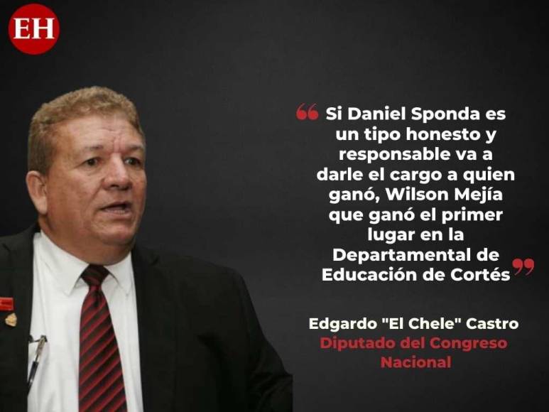 Diputado Edgardo Castro critica situación en el Congreso Nacional y actuar de Libre