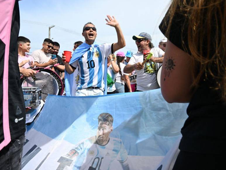 Así celebran la llegada de Lionel Messi al Inter Miami