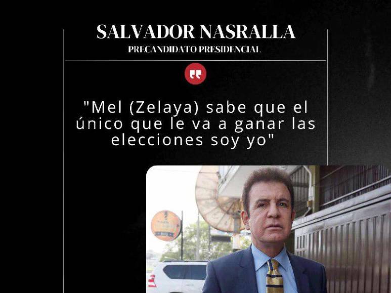 Las frases con las que Salvador Nasralla justifica su intención de adherirse al Partido Liberal