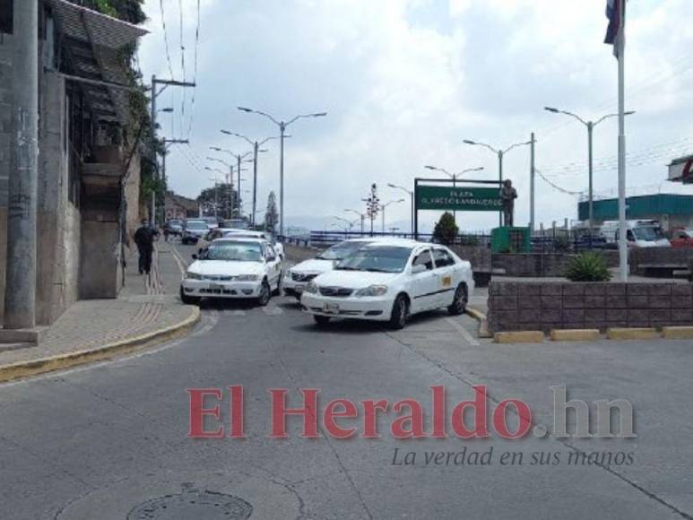 Las 25 imágenes que dejó el paro de transporte en Honduras