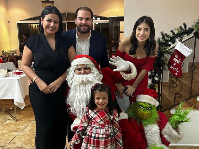 En familia y amor: así celebraron la Navidad estos reconocidos hondureños