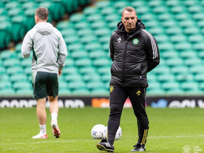 Sonriente y emocionado por jugar: así entrenó Luis Palma con el Celtic previo a su debut en Champions