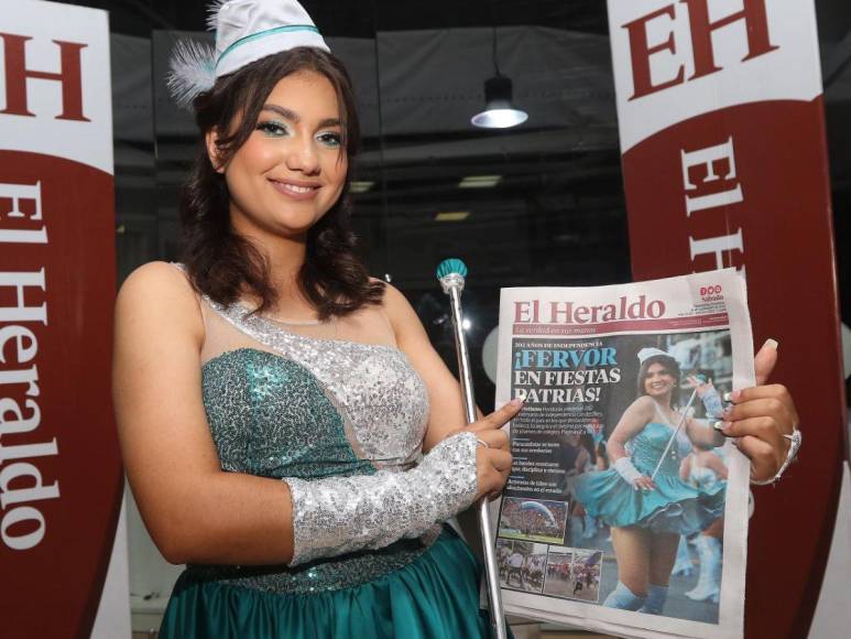 Futura arquitecta y talentosa en los deportes: Kimberly Flores del Instituto España Jesús Milla Selva, la reina de las palillonas 2023