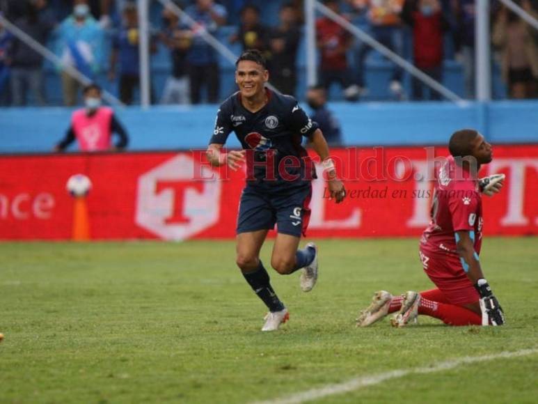 Locura azul, la decepción de Vargas y ambientazo: Las imágenes del Motagua-Real España