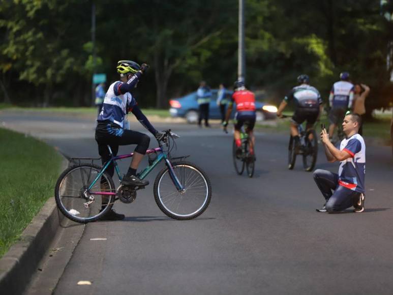 ¡Calientan pedales! Las primeras imágenes de la Vuelta Ciclística 2023