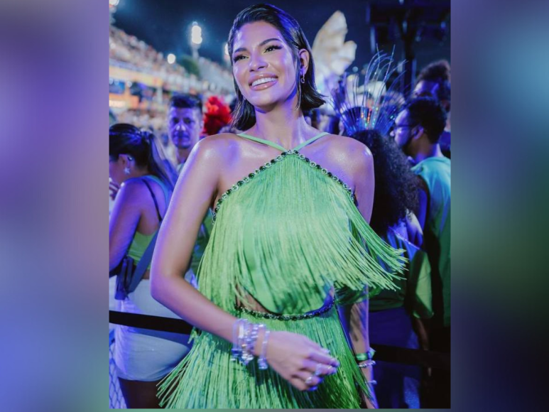 Glamour y elegancia: Sheynnis Palacios derrocha belleza en el Carnaval de Río de Janeiro, Brasil