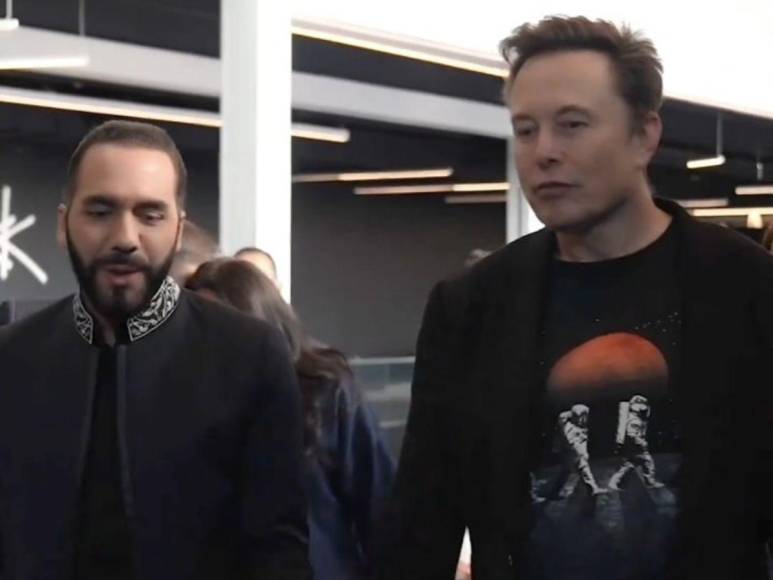 Así fue la reunión de Nayib Bukele, presidente de El Salvador, y Elon Musk