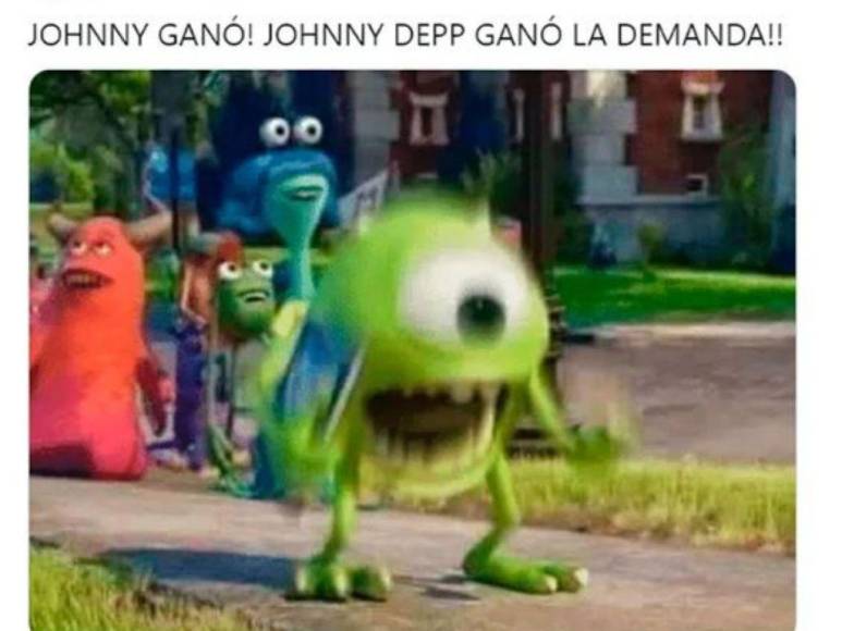 Con divertidos memes internautas reaccionan al triunfo de Johnny Depp