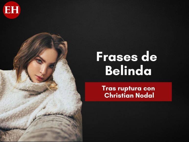 Las “indirectas” de Nodal y Belinda en sus nuevas canciones tras ruptura