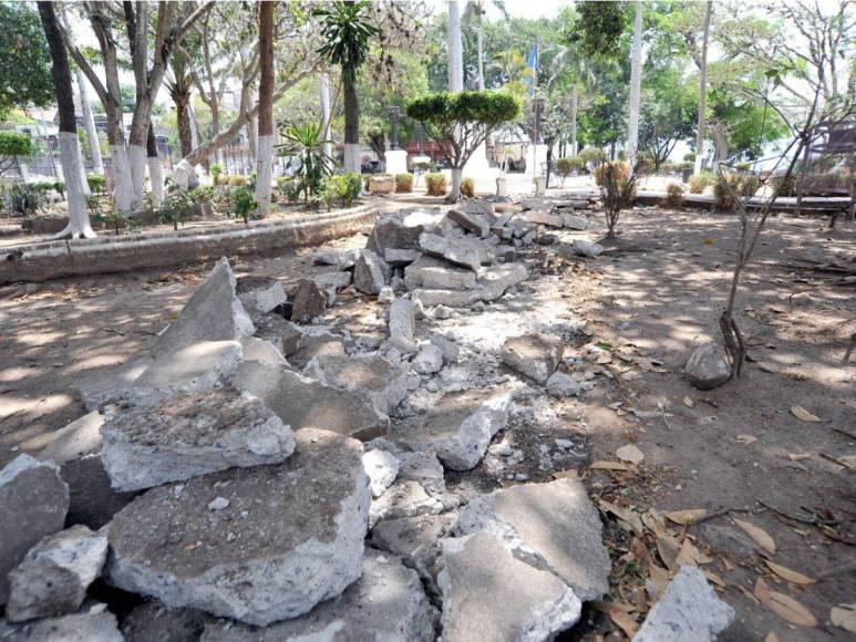 Inician trabajos para restaurar y dar nuevo rostro al histórico parque La Leona