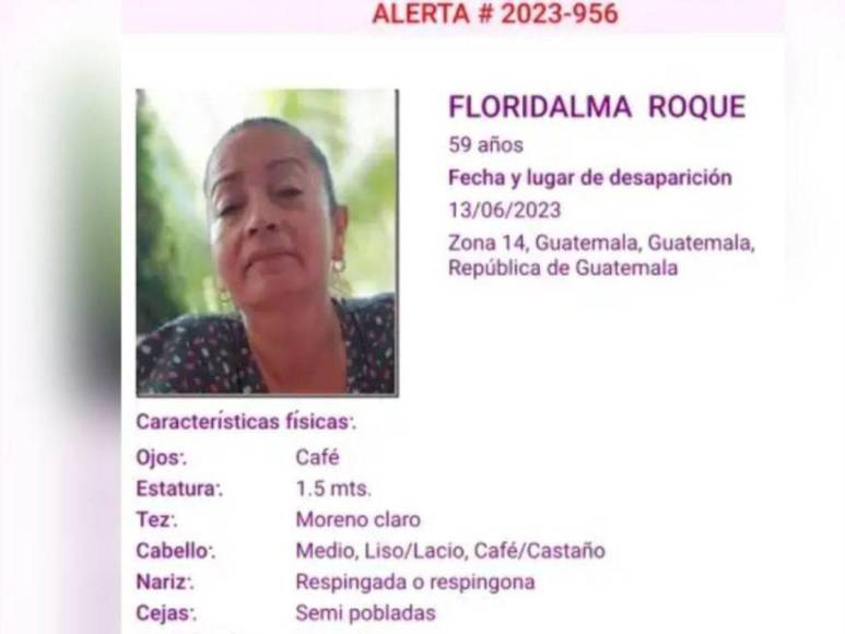 Estos fueron los últimos mensajes de Floridalma Roque, hondureña que desapareció después de cirugía en Guatemala