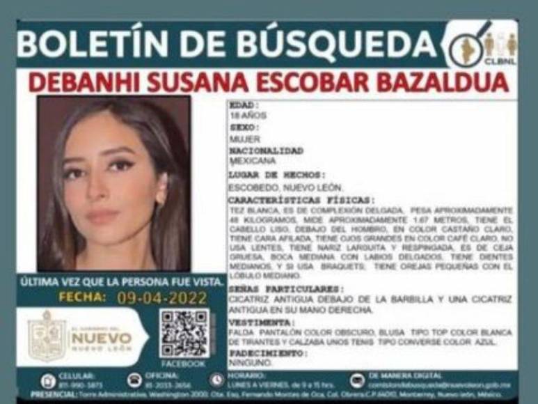 Carro sospechoso, ubicación de ropa y recorrido en el motel: claves en el caso de Debanhi Escobar