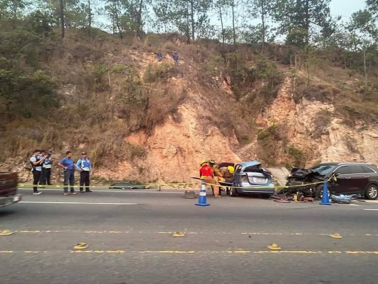 Destrozos y luto: el accidente que cobró la vida de una familia en cuesta de La Virgen