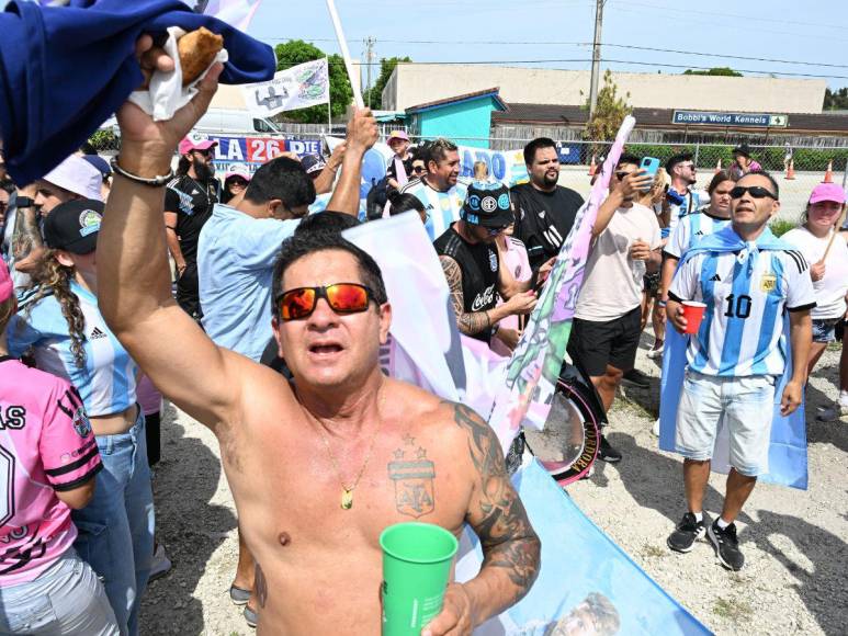 Así celebran la llegada de Lionel Messi al Inter Miami