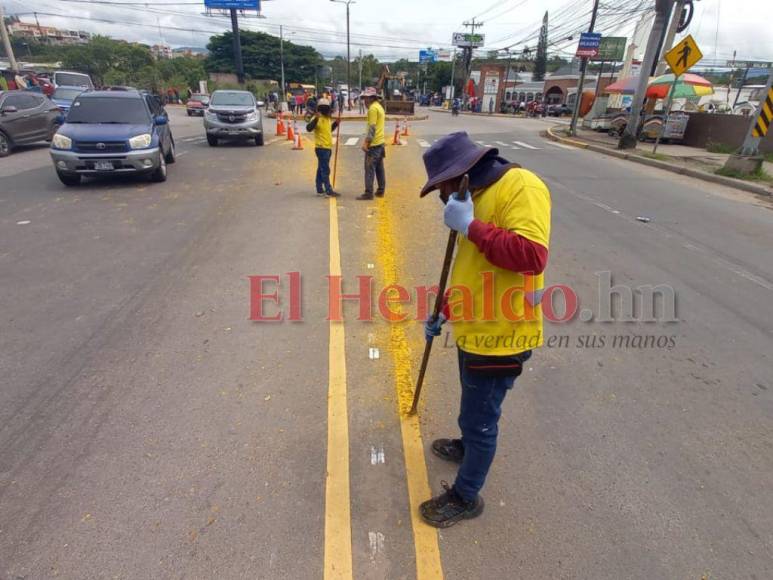 ¿Por qué se destruyó la rotonda de Loarque, en la salida al sur de la capital?