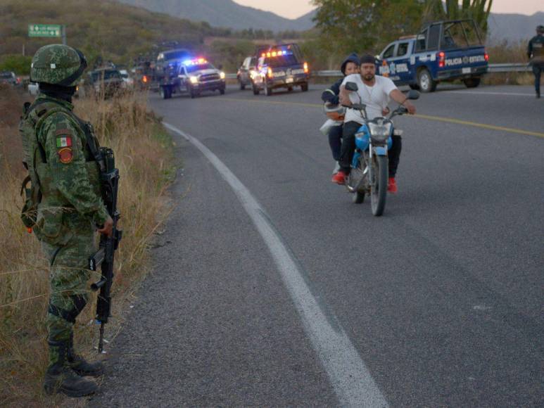 Rastros de sangre e impactos de bala: así quedó la lujosa casa donde capturaron a Ovidio Guzmán