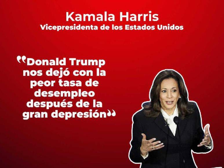 Las frases más contundentes de Kamala Harris contra Trump en el debate presidencial