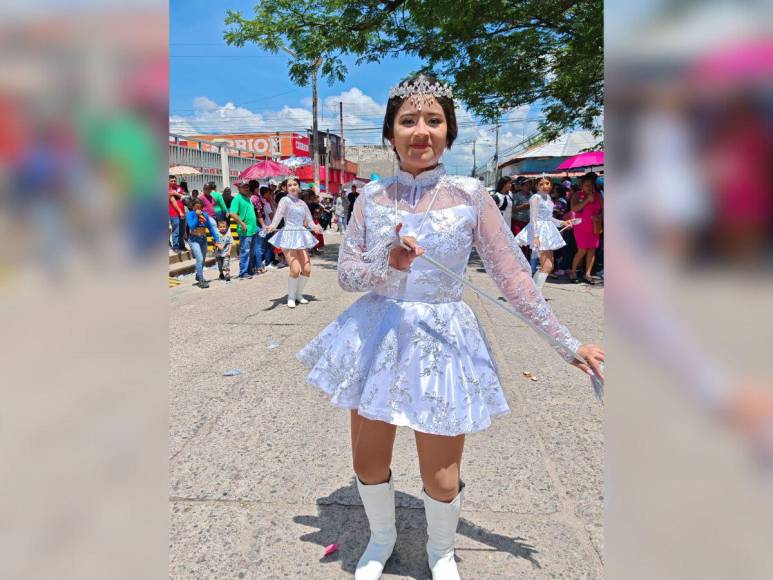 Entre el patriotismo y color, Choluteca celebra desfiles patrios