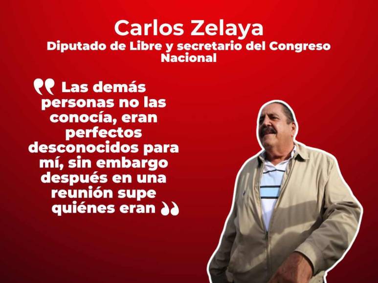 Carlos Zelaya afirma que reunión con narcos fue una “trampa”