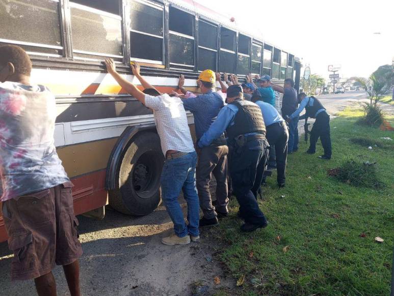 Inicia el despliegue policial por toque de queda en Tegucigalpa y San Pedro Sula