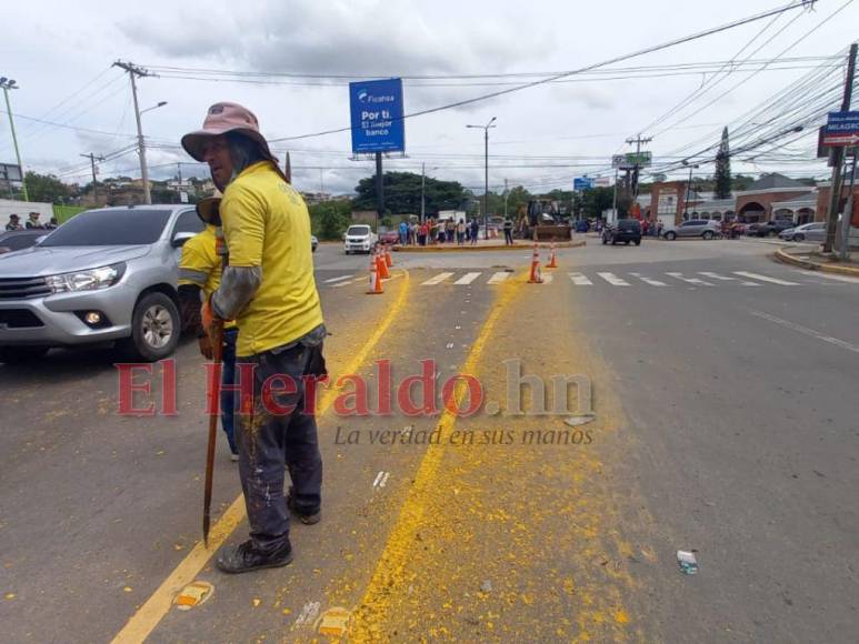 ¿Por qué se destruyó la rotonda de Loarque, en la salida al sur de la capital?