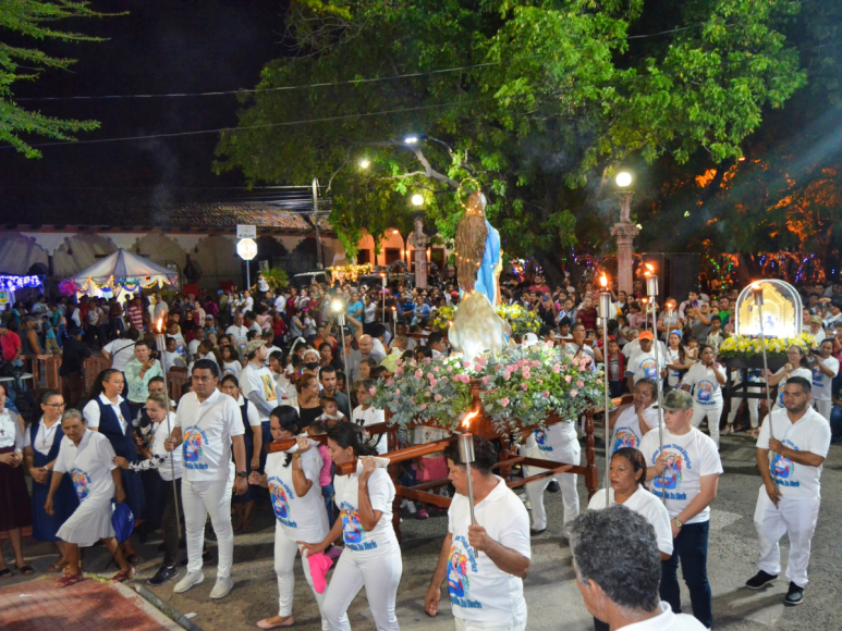 Choluteca, de fiesta en conmemoración a la Virgen Concepción de María