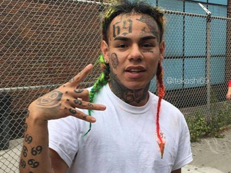 Tekashi 6ix9ine, el rapero y supuesto enemigo de Anuel AA con el que Yailin “la más viral” tendría un romance