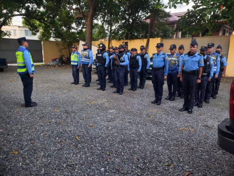 Intervenidos amanecen varios puntos de la capital y de SPS contra la inseguridad