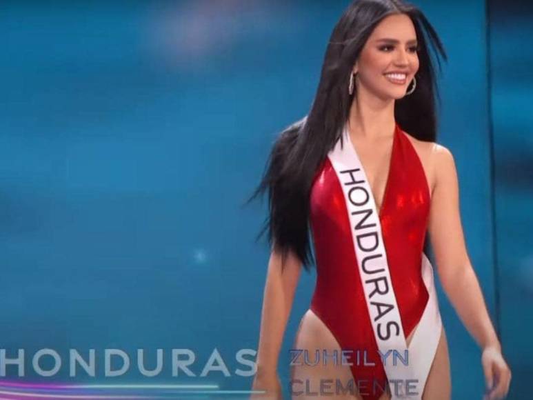 Zu Clemente impresionó en traje de baño en preliminar de Miss Universo