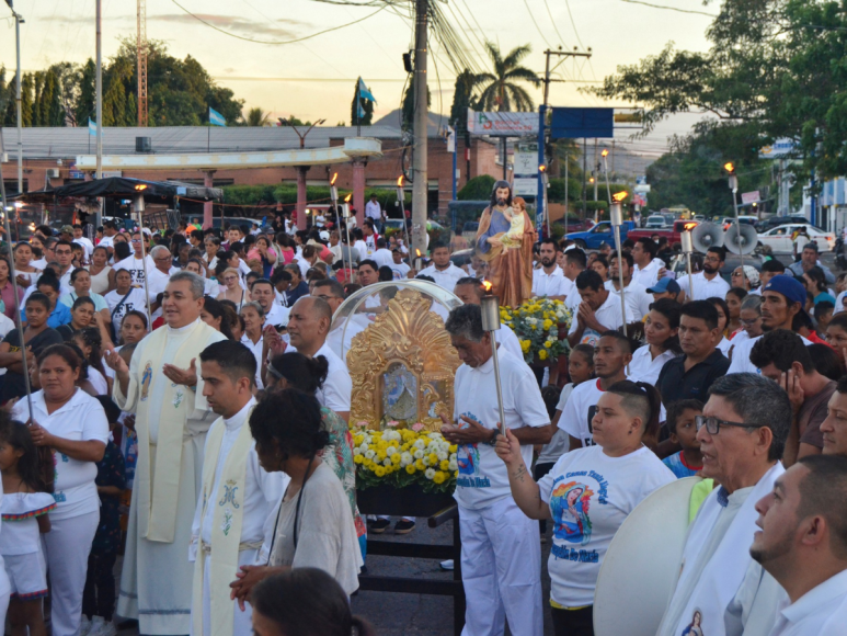 Choluteca, de fiesta en conmemoración a la Virgen Concepción de María