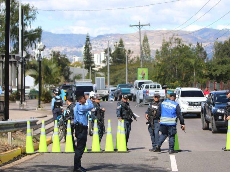 Así se movilizaron los simpatizantes de Libre en segundo aniversario de gobierno