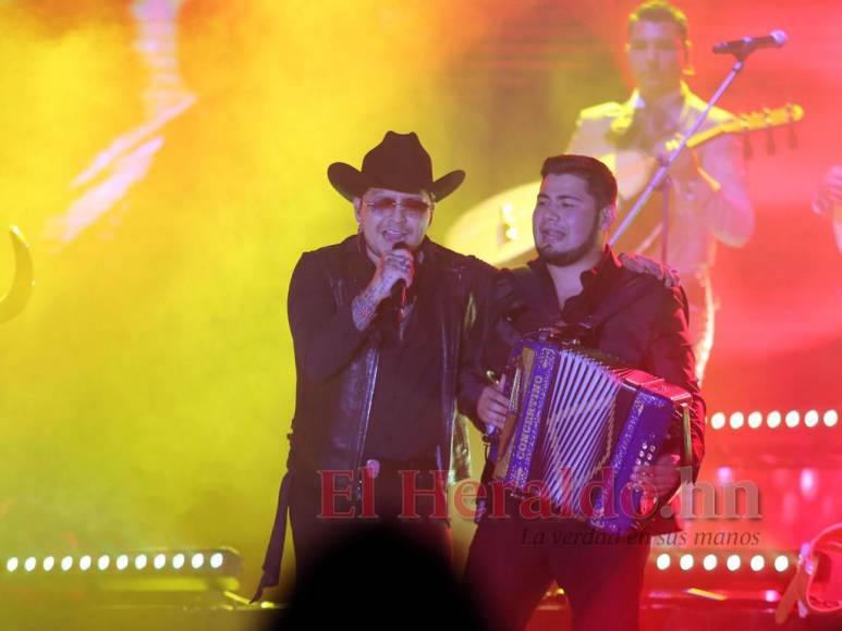 Las mejores fotos de Christian Nodal durante su concierto en Honduras