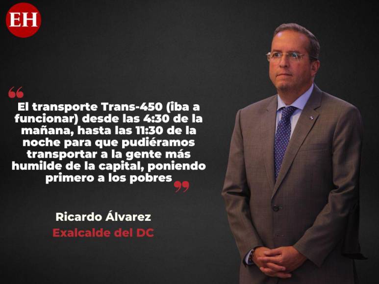 Las frases de Ricardo Álvarez tras cancelación del Trans-450 en la capital