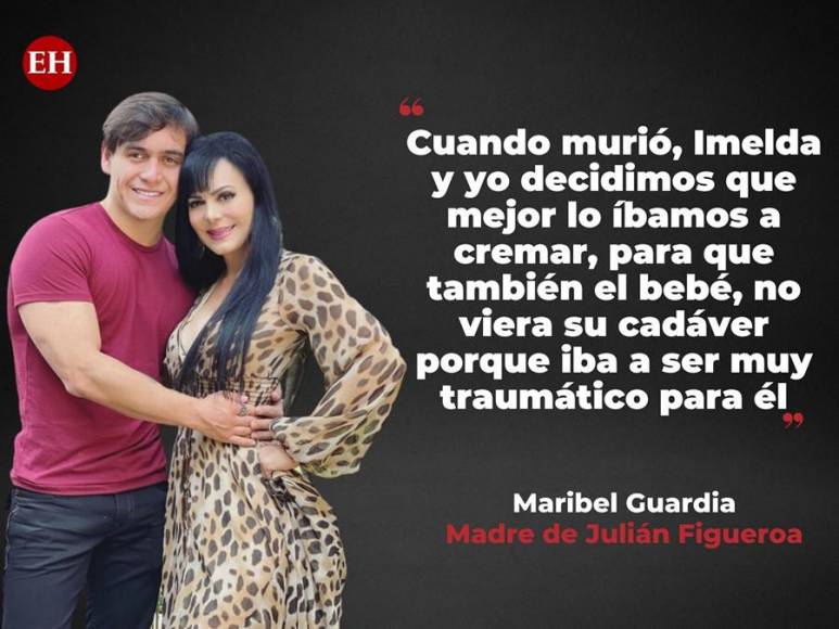 Maribel Guardia relata la dura despedida a su hijo Julián Figueroa