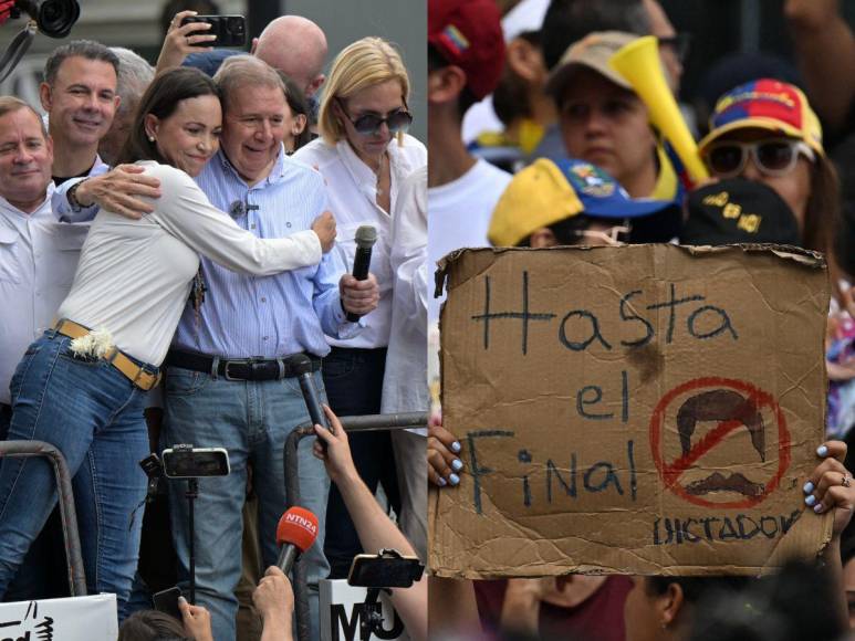 Oposición venezolana mantiene protestas, a pesar de las amenazas de cárcel de Maduro