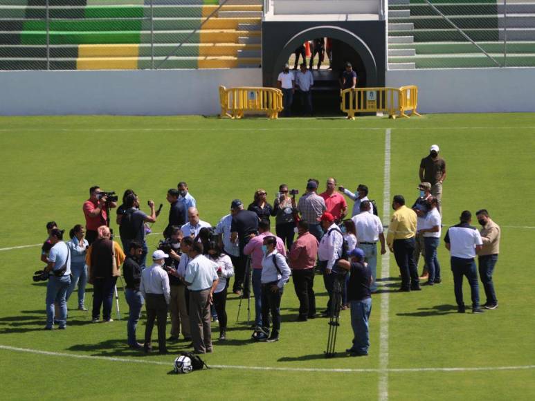 A la espera de Olimpia y Motagua: Así luce el remodelado estadio Carlos Miranda de Comayagua