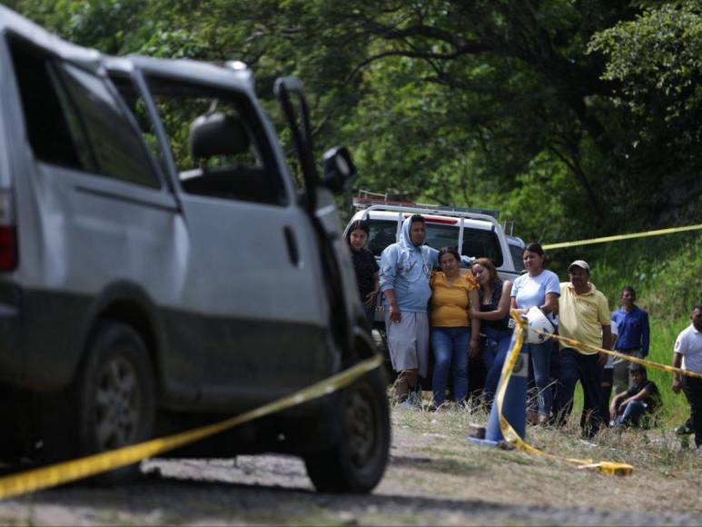 Lo que se sabe del accidente que causó la muerte al conductor de un microbús en Sabanagrande