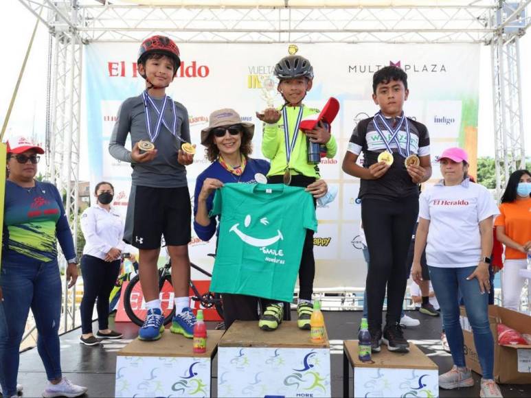 Los rostros de los pequeños campeones de la Vuelta Infantil 2022