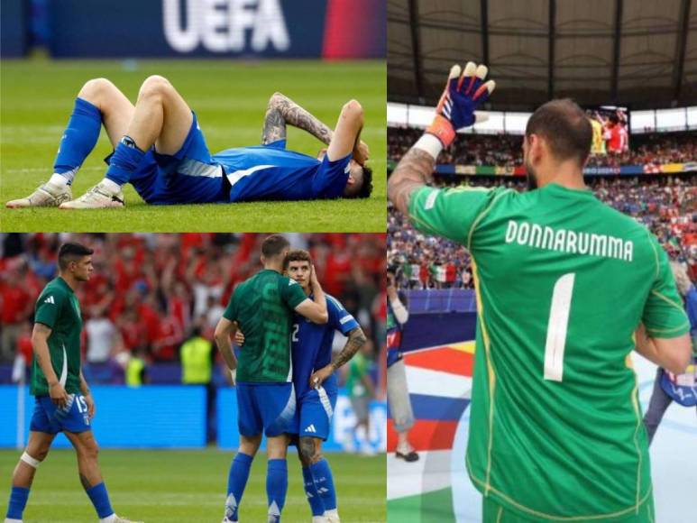 Italia y sus desgarradoras imágenes luego de ser eliminada de Eurocopa