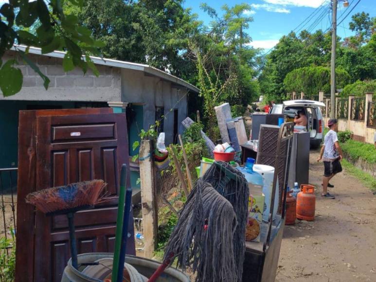 Alerta roja y cientos de familias evacuadas: los efectos de la crecida del Río Ulúa