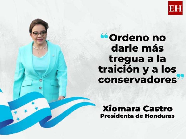 Las frases de la presidenta Xiomara Castro en su discurso por los 201 años de Independencia