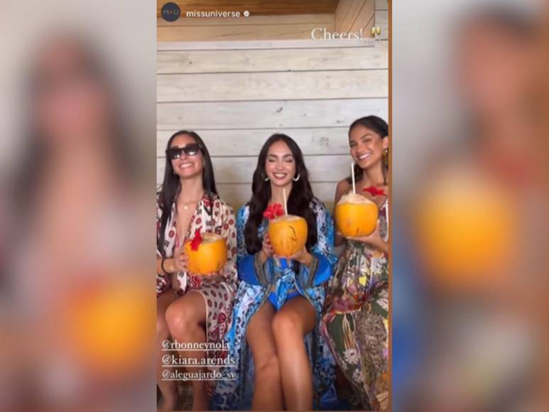 Así fueron las vacaciones de R’Bonney Gabriel, actual Miss Universo, en Honduras