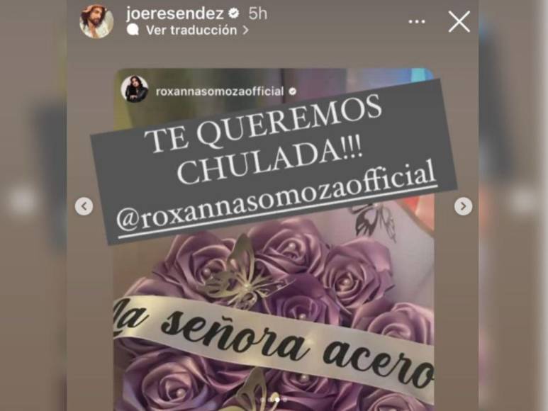 ¿Noviazgo? “El Teca”, famoso actor mexicano, envió arreglo floral a Roxanna Somoza