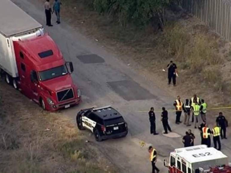 Suman 53 fallecidos; 10 podrían ser hondureños: lo que se sabe de los migrantes muertos en tráiler de Texas