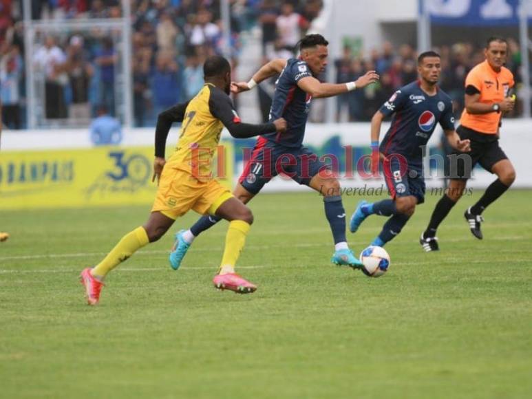 Locura azul, la decepción de Vargas y ambientazo: Las imágenes del Motagua-Real España