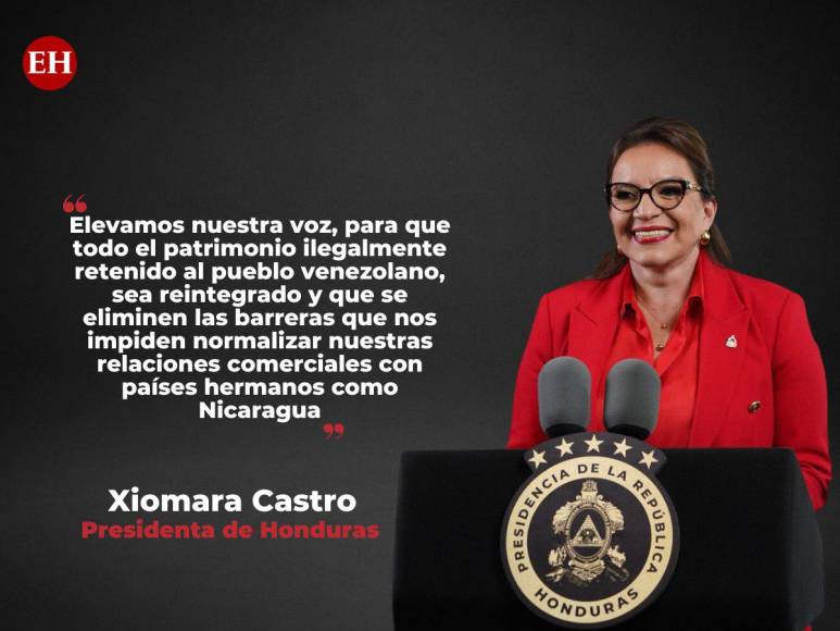 Las frases de la presidenta Xiomara Castro en Cumbre de la Unión Europea-Celac